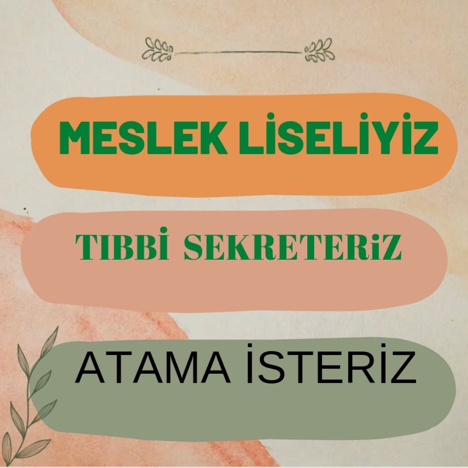<a href="/drfahrettinkoca/">Dr. Fahrettin Koca</a> İlk alımda hiçe sayılan ortaöğretim tıbbi sekreterlerin hakkı ikinci alım ile birleştirilip bizlere artı kontenjan olarak yansıyacak mi?.zi
<a href="/RTErdogan/">Recep Tayyip Erdoğan</a>
<a href="/fuatoktay/">Fuat Oktay</a>
<a href="/DrRecepAkdag/">Recep Akdağ</a>
<a href="/drfahrettinkoca/">Dr. Fahrettin Koca</a>
@arzuerdemDB
<a href="/FahrettinYokus/">Fahrettin Yokuş</a>
LiseTıbbi SekBURADA