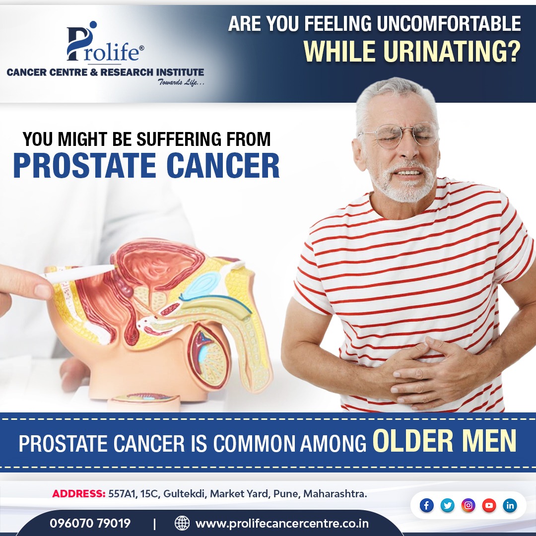 Prostate cancer begins when cells in the prostate gland start to grow out of control. The prostate is a gland found only in males. 
For more details:
📞- 9607079019
🌐- buff.ly/2QBVQ2L
.
.
#prostatecancer #prostatecancertreatment #prolifecancercentre #drsumitshah #pune