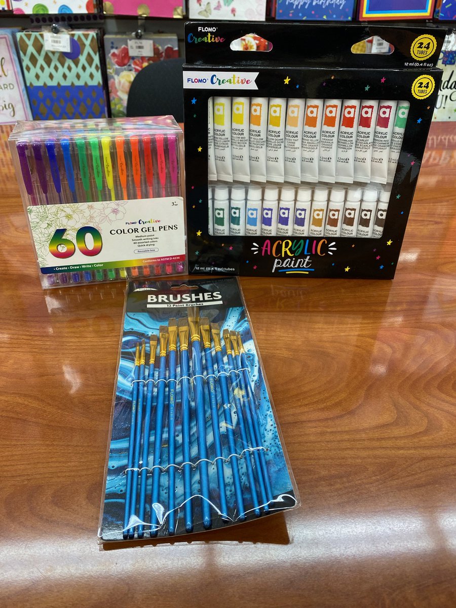 FLOMO's Creative Crayons and Markers for Kids in Bulk