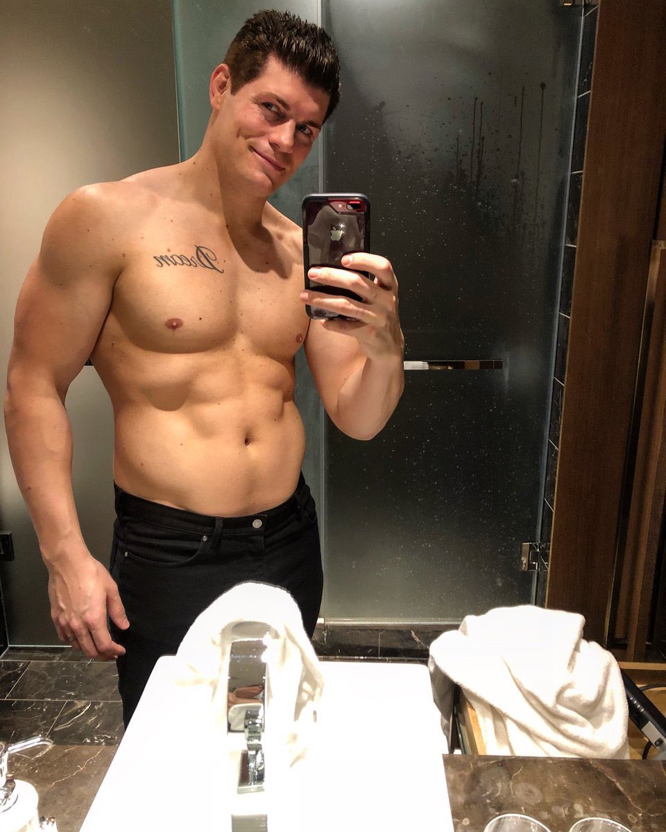 ⚡️ on Twitter "cody rhodes with dark hair is superior https//t.co