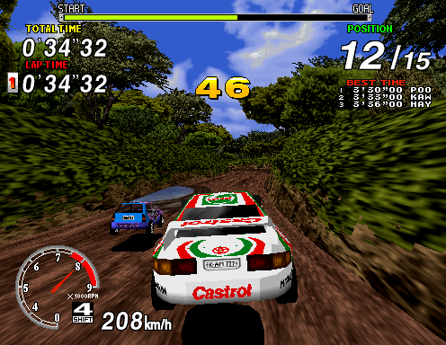 Real_Naruware's tweet photo. @SEGA SEGA Rally Championship https://t.co/UDa1LAu4Sh