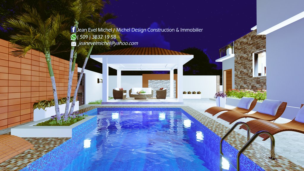 JeanEvelMichel's tweet image. #NewProjectDesign 
#Architecture 
#engineering 
#Construction 
#swimmingpool 
#micheldesignconstructionetimmobilier