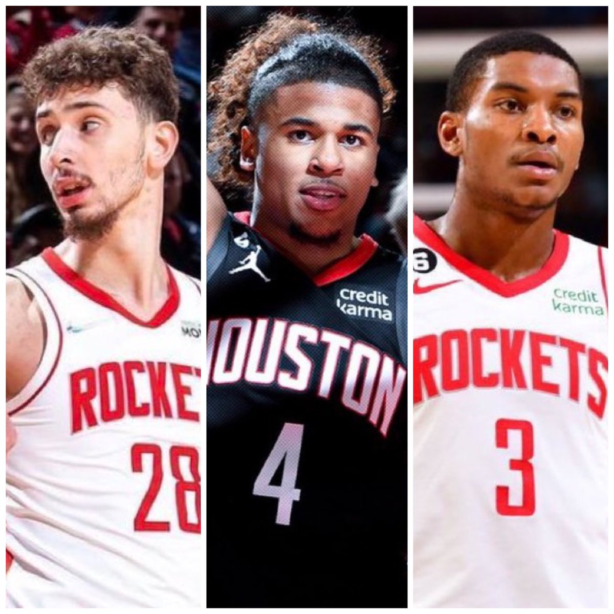 BiasedHouston's tweet photo. The Jalen Green, Alperen Sengun, Kevin Porter Jr. trio tonight: 

- Jalen: 24 PTS, 6 REB, 3 AST, 1 STL, 9/15 FG, 6/10 3P

- Sengun: 25 PTS, 11 REB, 6 AST, 1 STL, 2 BLK, 10/12 FG

- KPJ: 36 PTS, 7 REB, 9 AST, 14/22 FG, 6/12 3P

#Rockets https://t.co/Fkq6Q83rAN