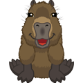kinz_bot's tweet image. Capybara (August 2022)