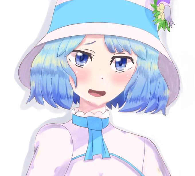 今から2年前くらい前のグリザイユ画法や水彩画風や厚塗りなどを練習してた時のイラスト 