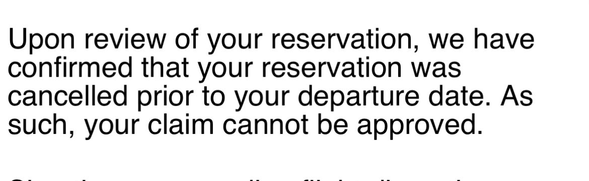 jdoomres's tweet photo. Hey @WestJet do you enjoy screwing your customers? I’ve submitted my APPR claim 3x (on your agents advice) and had it rejected 3x with 3 different excuses. #westjet #appr #aircandaforlife https://t.co/ofvYO3QzYV