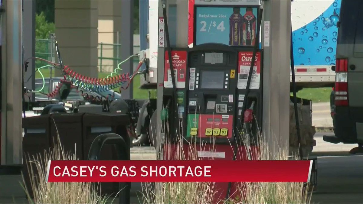 The weather continues to cause problems in SE Minnesota including problems to local @caseysgenstore gas stations.  A number of Casey's are reporting they are out of unleaded fuel or are running low and they say shipment delays are to blame.  Report at 10 @ABC6NEWS #mnwx https://t.co/LAQqT2PUxX
