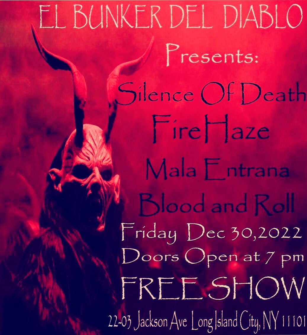 FireHazeBAND's tweet image. Last one of the year, so you better get Ready 🤘👿🤘