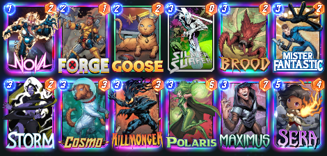 Finally hit infinite this season! It was a really rough climb, probably one of my most dislike meta thanks to Leech/Leader...

Silver Surfer is a fun and strong card. I mainly used Negative Surfer for the climb from 70s to mid 90s, then Sera Surfer from 97