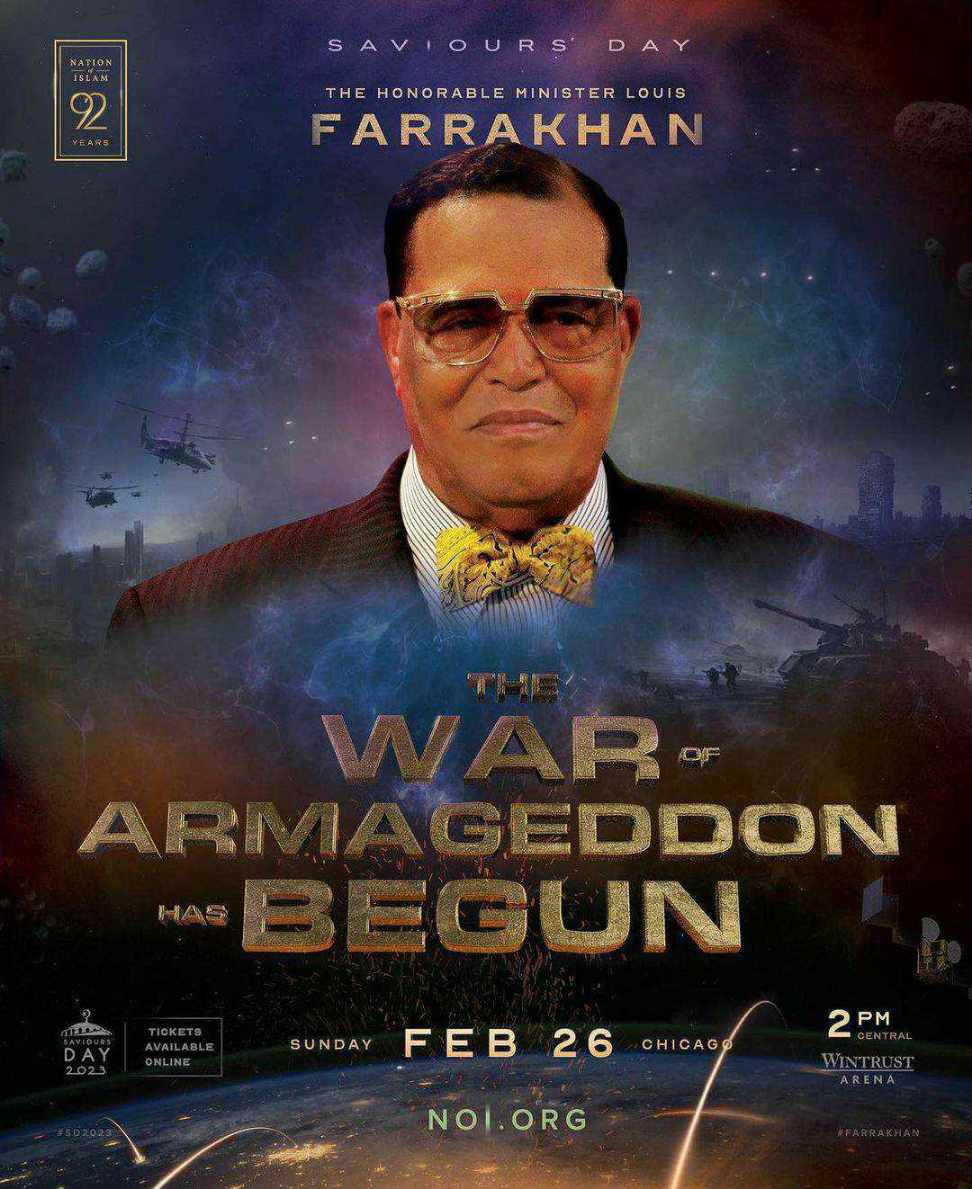 Brotherkingcam's tweet photo. The crowning black event of the year. Every black person should be at this event no EXCUSES! 🔥🔥
#LouisFarrakhan #BrotherKingCam 

#blackconciousness #blackcommunities #blackcommunitiesmatter #blackcommunitynews #blackculturenews #blackculture💪🏾 #blackleader #wefollowfarrakhan https://t.co/9OabhymN3r