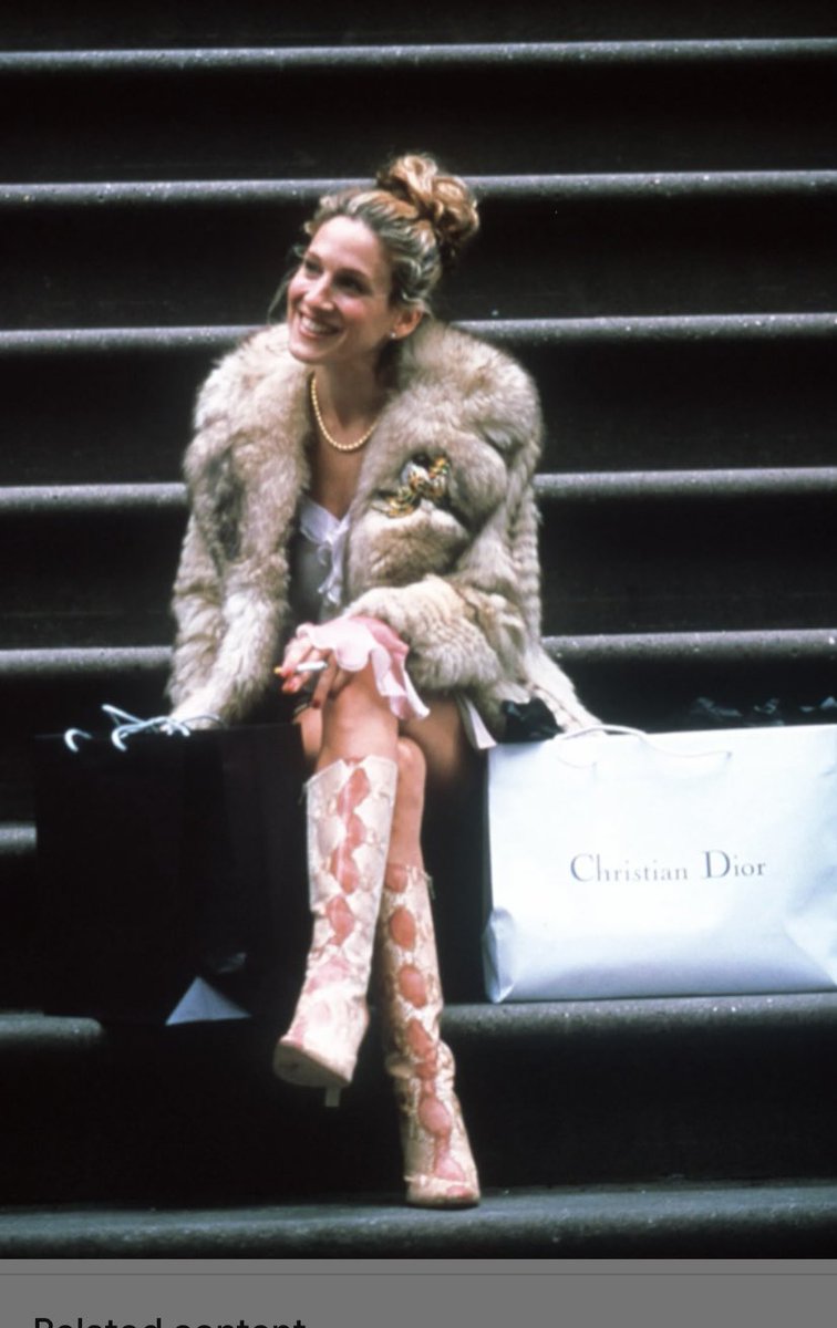 emildeebop's tweet photo. @houseofhazel I was raised on Carrie Bradshaw…minimalism doesn’t click in my brain https://t.co/EjZ1I4XfFu