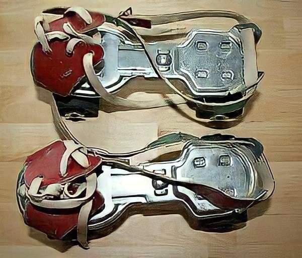 seventiesuk's tweet image. Who remembers the roller skates you attached to your shoes?