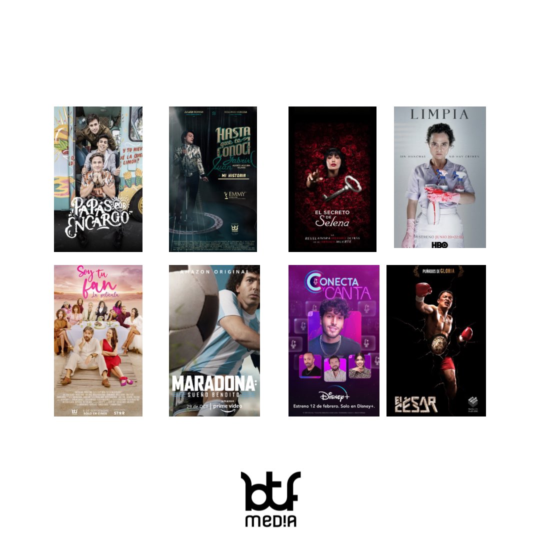 btf_media's tweet photo. En #BTFMedia nos sentimos orgullosos de romper esquemas en todos los formatos📹
Thrillers, biopics, reality shows, películas o series, contamos historias para que vivas distintas emociones al máximo.
¿Ya viste nuestras destacadas de hoy?🍿
#BTFMedia #BreakTheFormat https://t.co/G7ZPDlyJjA