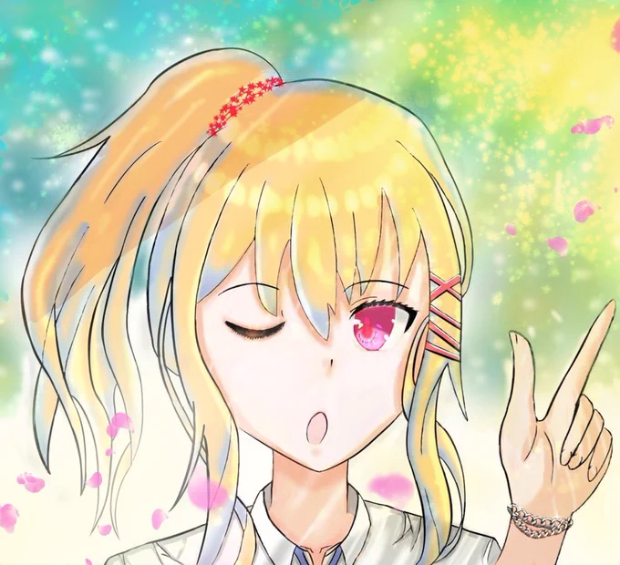 今年20枚くらい#まゆるのイラストビフォアフ発表会2022 《--before        after--》 