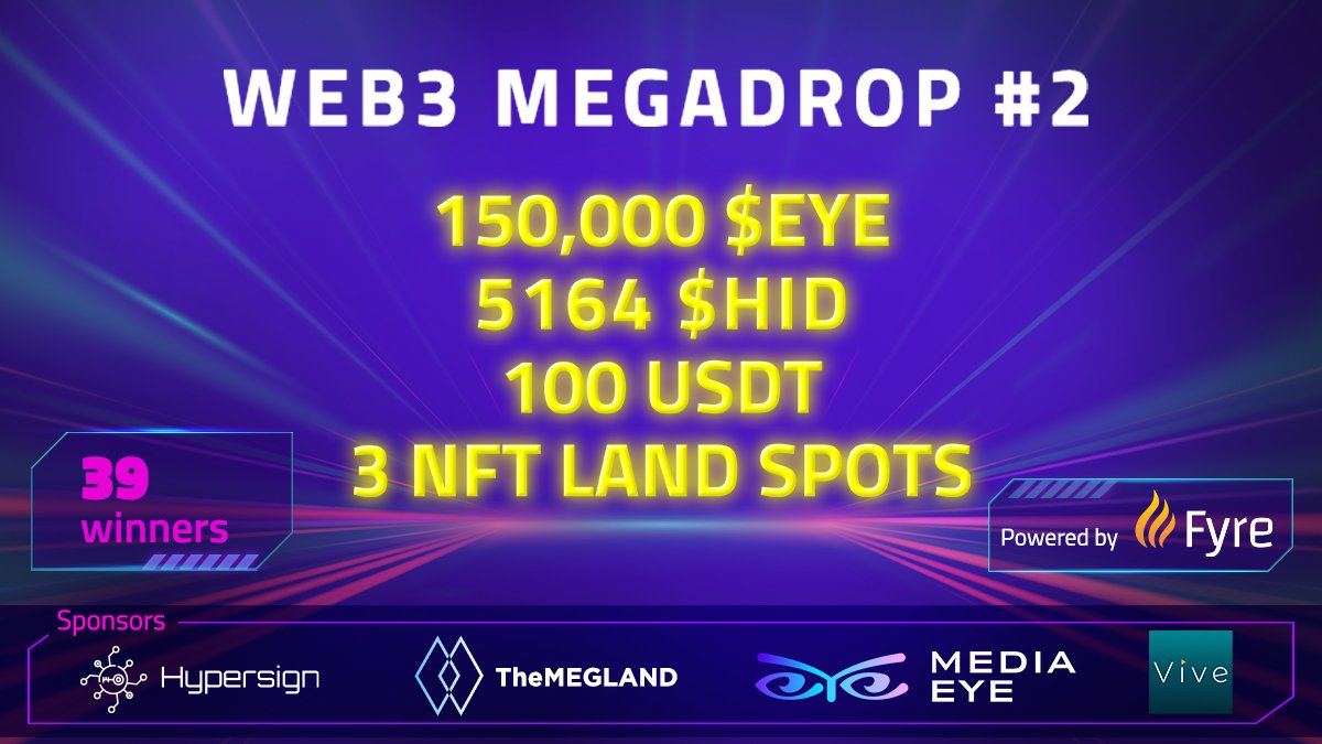 Official Airdrops on $HID tweet media