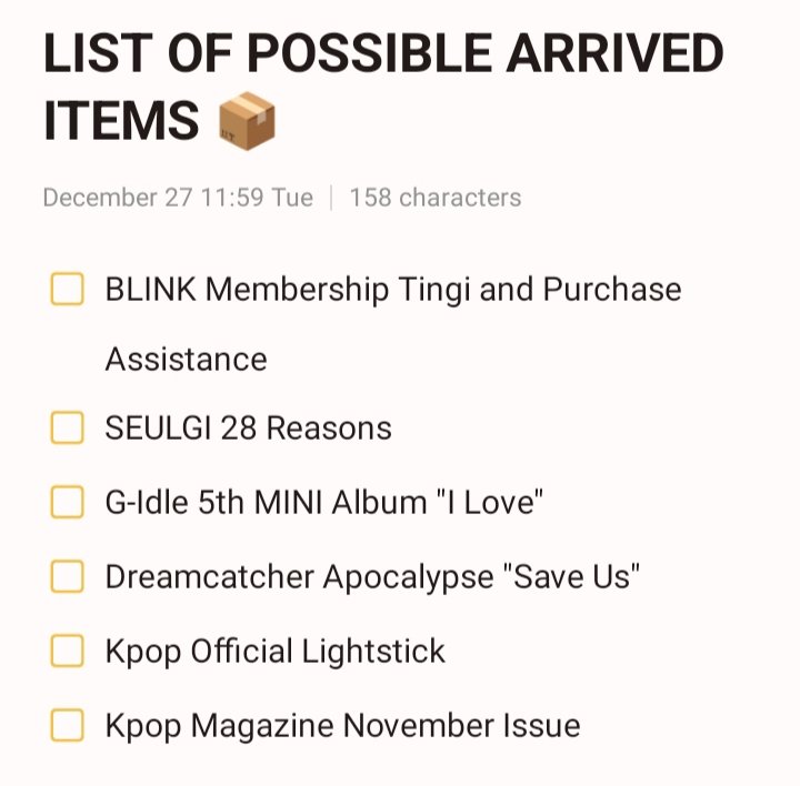 MerchHouse_'s tweet photo. #MerchHouseUpdates
Maaga po update kasi sarado po kami sa Dec 30 to Jan 1 Fam π€
Jumbo box arrived at Local Address, for sorting but here's the list po ng possible items...
NOTE: DP has no payment confirmation po, magrereflect po yun automatically sa Masterlist, pls see pinned https://t.co/dtERPq6FW2