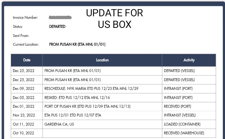 MerchHouse_'s tweet photo. #MerchHouseUpdates
Maaga po update kasi sarado po kami sa Dec 30 to Jan 1 Fam π€
Jumbo box arrived at Local Address, for sorting but here's the list po ng possible items...
NOTE: DP has no payment confirmation po, magrereflect po yun automatically sa Masterlist, pls see pinned https://t.co/dtERPq6FW2