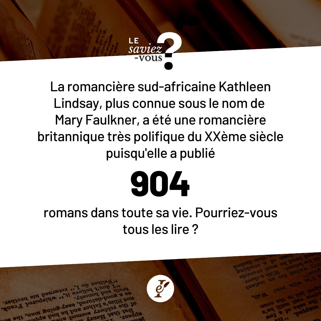 inst_ecrivains's tweet photo. 🤔 #LeSaviezVous  

Chaque semaine, on vous propose d’enrichir votre culture “culturelle” avec un savoir ou une anecdote. 

📚 Rien qu'à voir le #chiffre, j'en ai le vertige... Quel #auteur en fera autant ?! https://t.co/MW4IwyfCl7