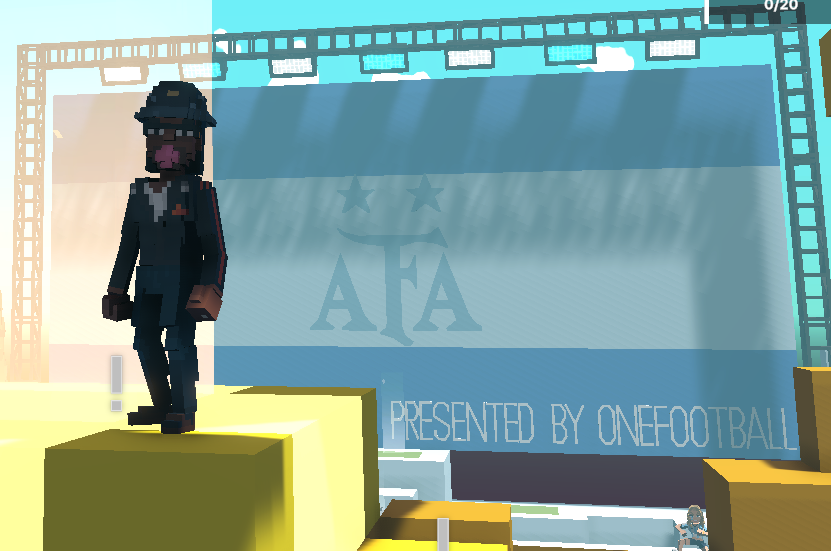 ecrofniw's tweet photo. @TheSandboxGame @aera_football @Argentina I dived in the AFA Village presented by OneFootball, check out my screenshot 👇⚽ https://t.co/dTrNu9rjGn
