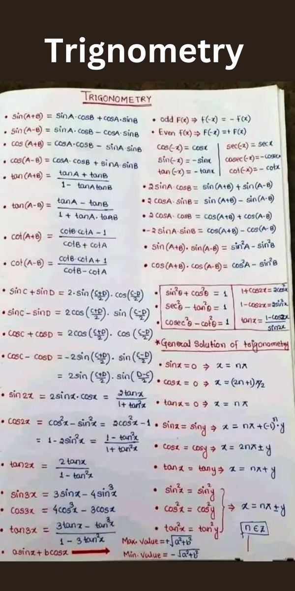 ShimonaSharma3's tweet photo. Trignometry
#trignometry #Maths https://t.co/mF9dfHpQKL