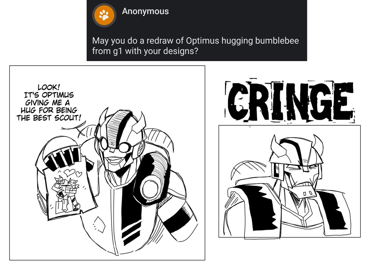 Cliffjumper is not impressed 