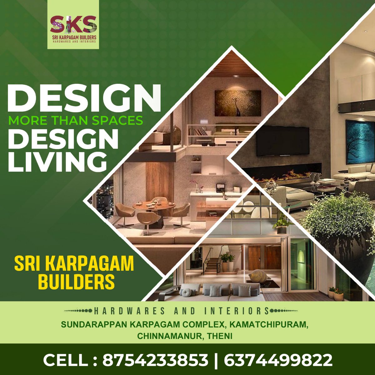 Selvama28839253's tweet photo. #Srikarpagam #Interiors #Hardwares #Builders #Homeloanavailable #Consulting #Floorplan #Structural #Drawings #Planapproval Interior350SQ.FT(5yeras warranty) #Ceiling #Cupboarddesigns
#https://thenibook.com/friends_all.php https://t.co/5i5AWKpGvK