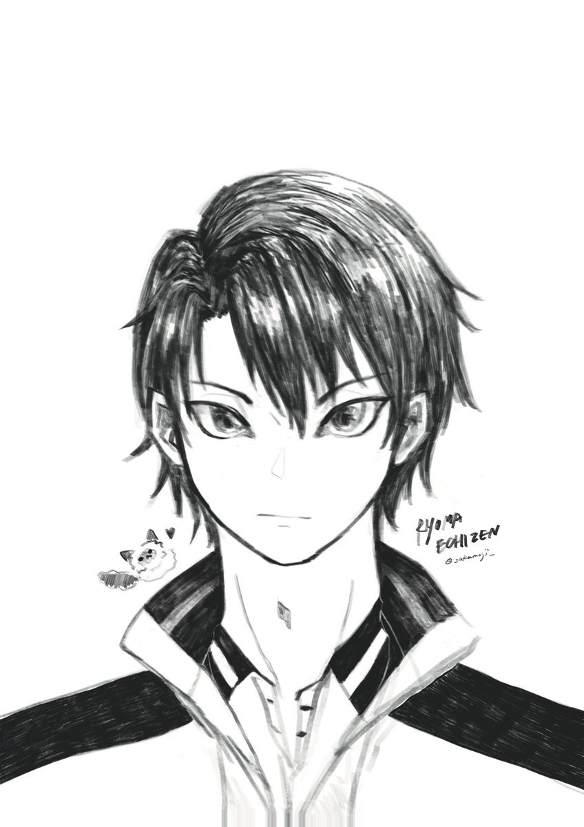 sakumoji_'s tweet photo. วาดคาลปิ้นแล้วก็ต้องไม่ลืมเจ้าของ : ต้าวเรียวม้ะ
.
ಠ_ಠ) อืม… ทำเป็นโฟโต้ไอดีได้อยู่ไหม
.
#princeoftennis #fanart #echizenryoma https://t.co/JpCSt1M661