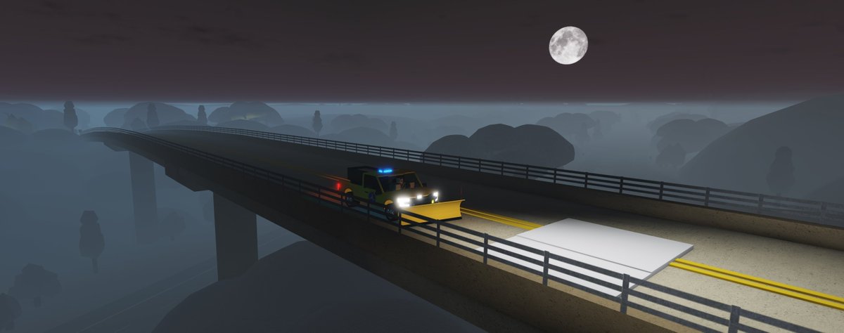 The Department of Transportation is always looking for new employees to help maintain the roads with snowplows, tow trucks, and other maintenance vehicles! Apply today @ roblox.com/games/57921100…