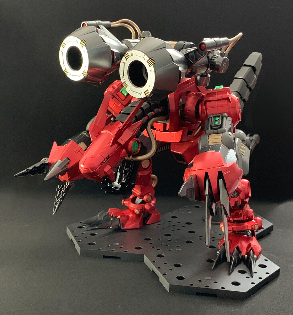 ムゲンドラモン　プラモデル　全塗装 全塗装】爆撃司令！ムゲンドラモンに心を鷲掴みにされながら作ってみた