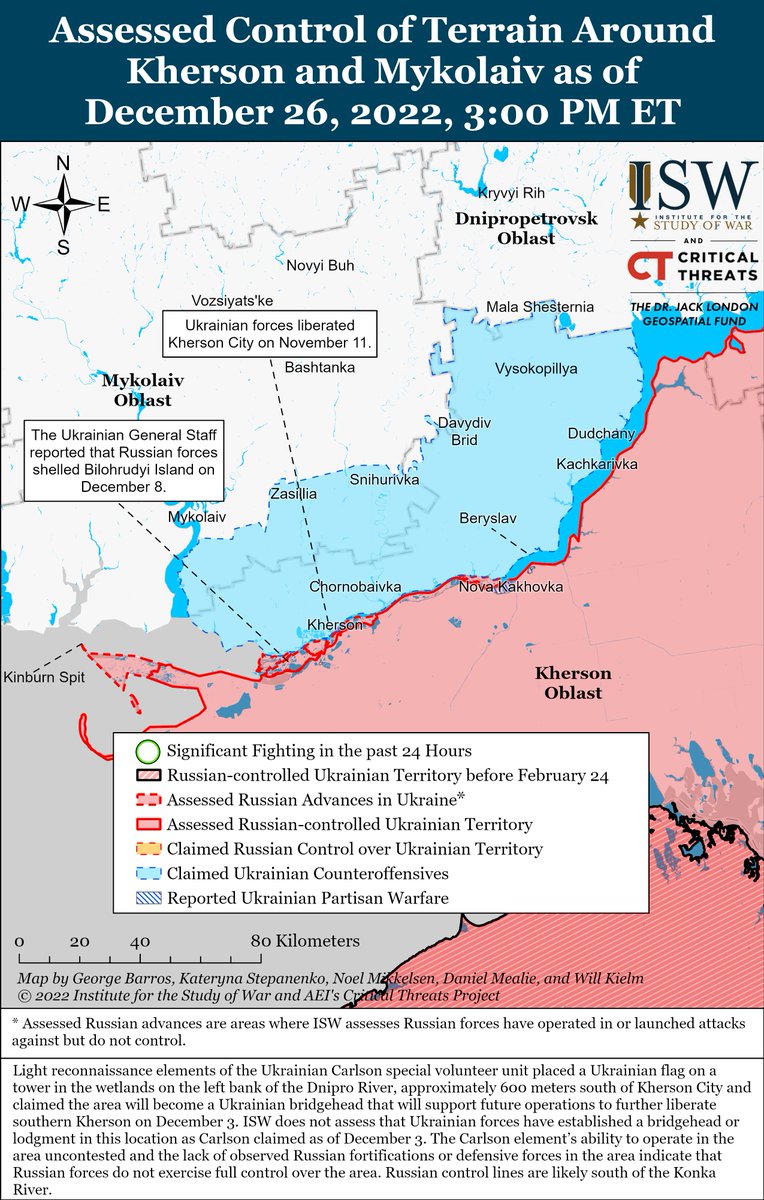 TheStudyofWar's tweet photo. Russian President Vladimir #Putin did not offer to negotiate with #Ukraine on December 25 contrary to some reporting.

Read our latest report on #Russia's invasion of Ukraine with @criticalthreats: https://t.co/DV7EUTaLBw https://t.co/a2aEBjk4kr