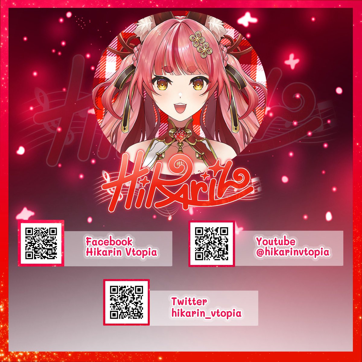 Vtopia_Official's tweet photo. รวมช่องทางการติดตาม
ของ @Lania_Vtopia  และ @hikarin_vtopia 
ใครที่ยังไม่ได้กดติดตามช่องทางไหน รีบไปกดติดตามกันนะคะ
🦁🦊
เพิ่มเติม
หลังจากวันที่31ธค.2022 อาจมีการเปลี่ยนแปลงในส่วนของชื่อChannel , account หรือนามสกุลต่อท้ายของแต่ละคน แต่ QR ยังสามารถใช้ได้นะคะ
#VtuberTH #vtuber https://t.co/31T91YjrBT