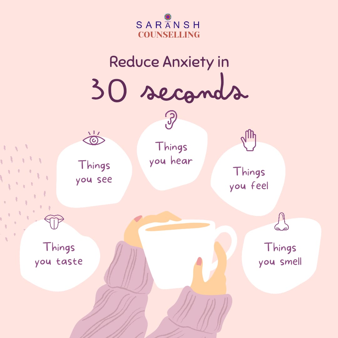 #anxiety can get triggered with anything... like the onslaught of year end parties or expectations of new things in the New year Here is something you can do to reduce anxiety to a manageable extent. #anxiety #psychology #therapy #counseling #happyliving #reduceanxiety.