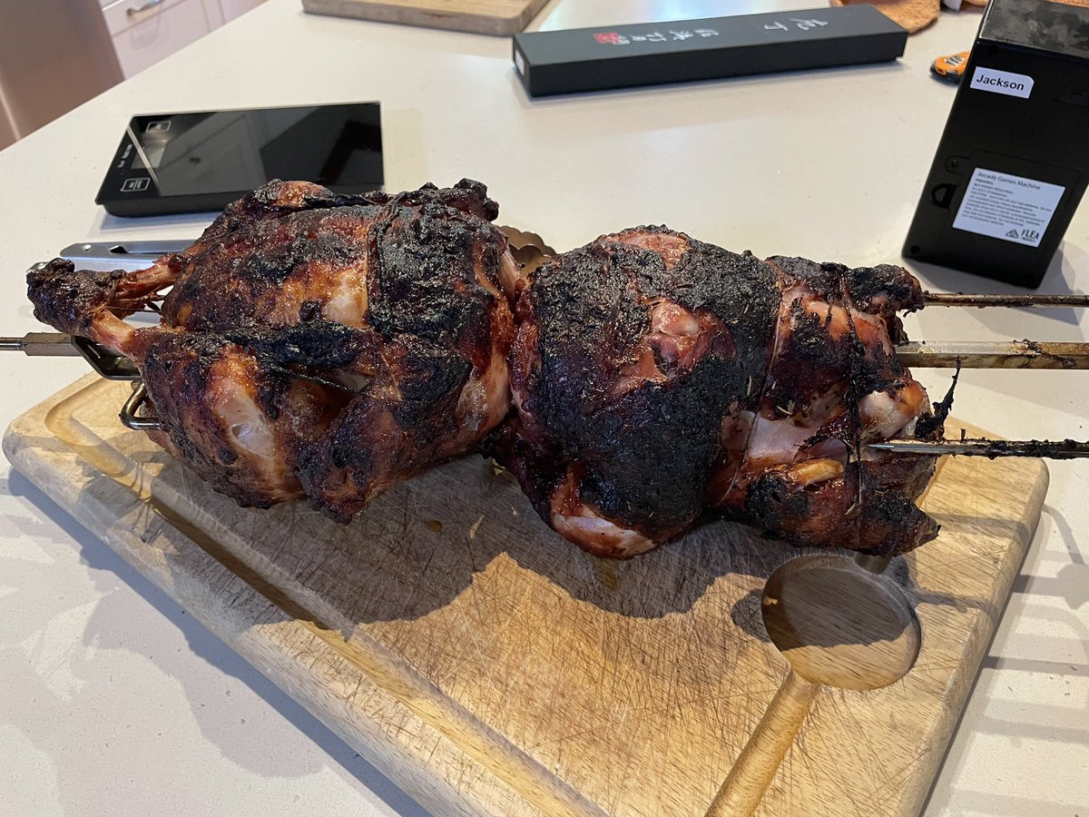 Little bit of charcoal chicken