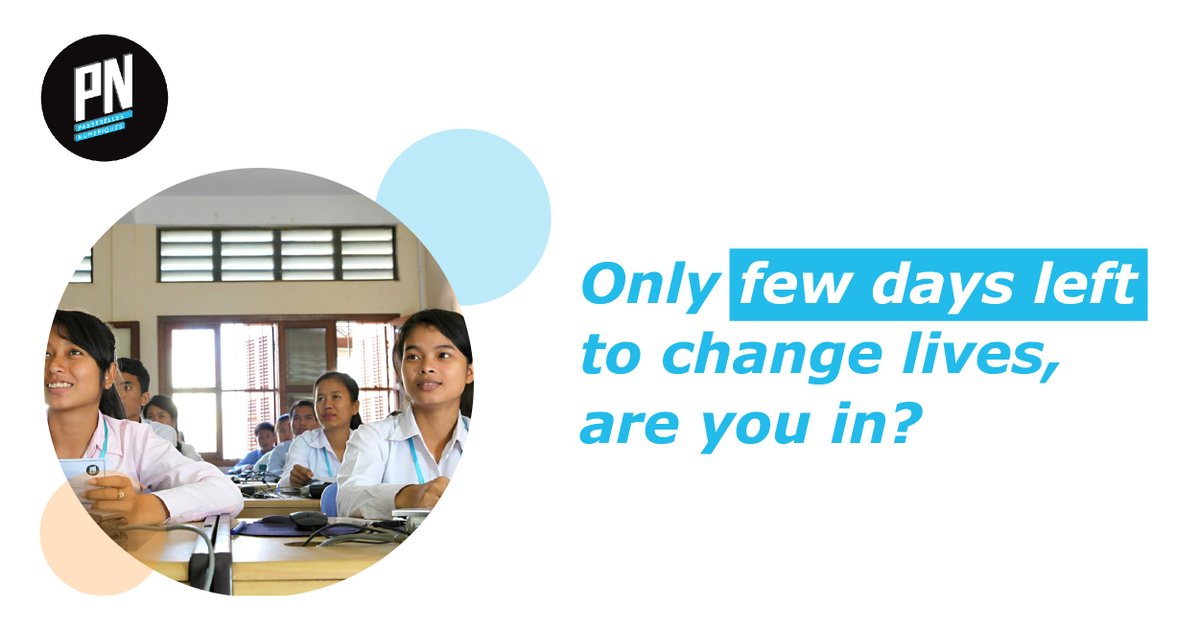 𝗪𝗵𝗮𝘁 𝗶𝗳 𝘁𝗵𝗶𝘀 𝘆𝗲𝗮𝗿 𝗲𝗻𝗱𝘀 𝘂𝗽 𝗯𝗲𝗶𝗻𝗴 𝗮 𝗰𝗵𝗮𝗻𝗴𝗲-𝗺𝗮𝗸𝗲𝗿?
We are at 77% of our objective to raise 200 000€. 
🙌Today YOU can help us change more lives through digital education👉 bit.ly/3NmiwQz
#digital #inclusion #qualityeducation #donate