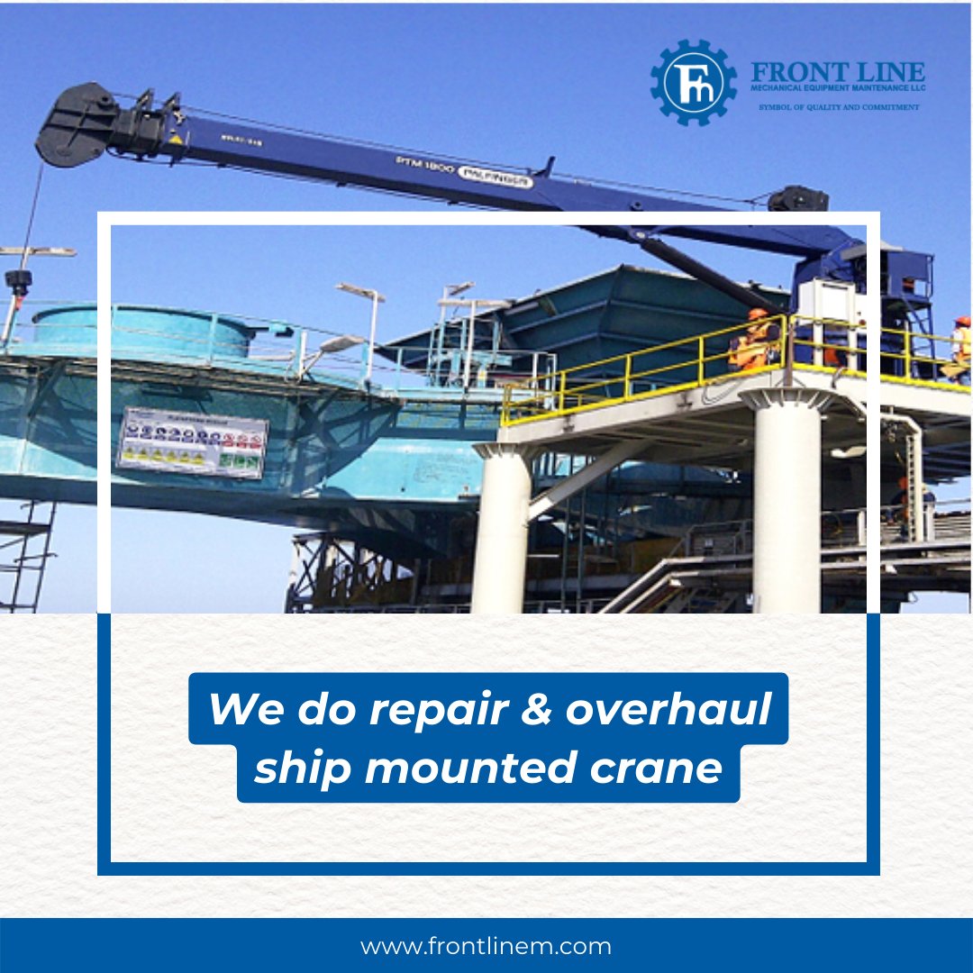 LineMechanical's tweet photo. Our specialists are repairing overhaul ship mounted crane contact us or visit https://t.co/hvrUfaMbRw
.
.
#maintenance #maintenancefree #maintenanceman #maintenanceconsultant #maintenancematters #maintenancecrew #maintenanceday #shiptattoo #shipbuilding #Marines https://t.co/5vds7lnYma