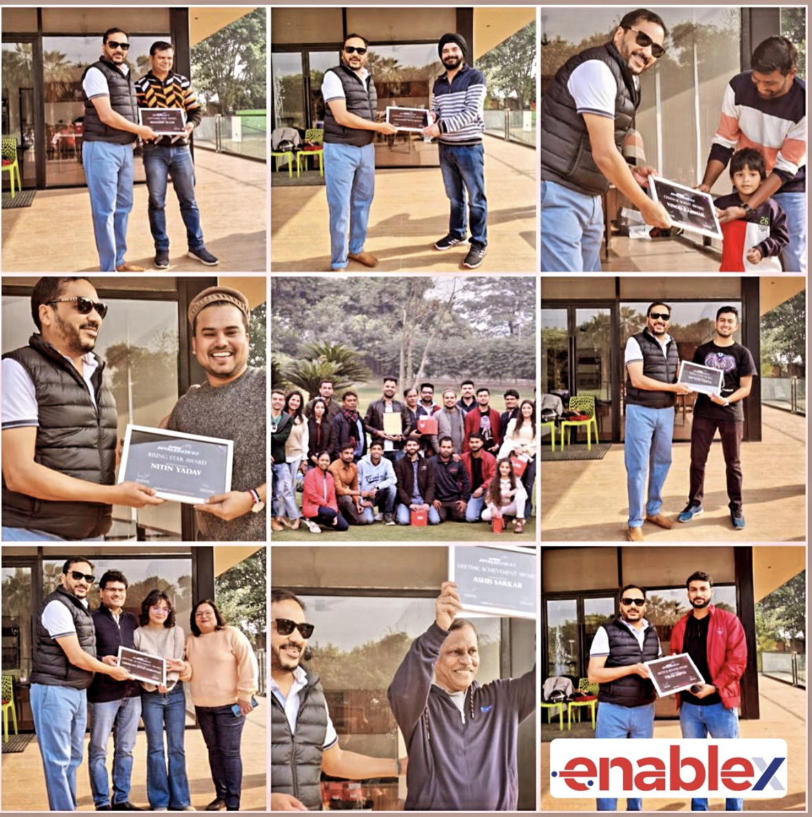 EnablexIo's tweet photo. Team EnableX finished the year on a strong note, concluding our offsite with loads of learning, and planning for 2023.
Thank you @NimithAgrawal for sharing @doctco_official's courageous journey with us!
#Accelerate2023 #EnableX #AnnualOffsite https://t.co/bT6N7OLCN3