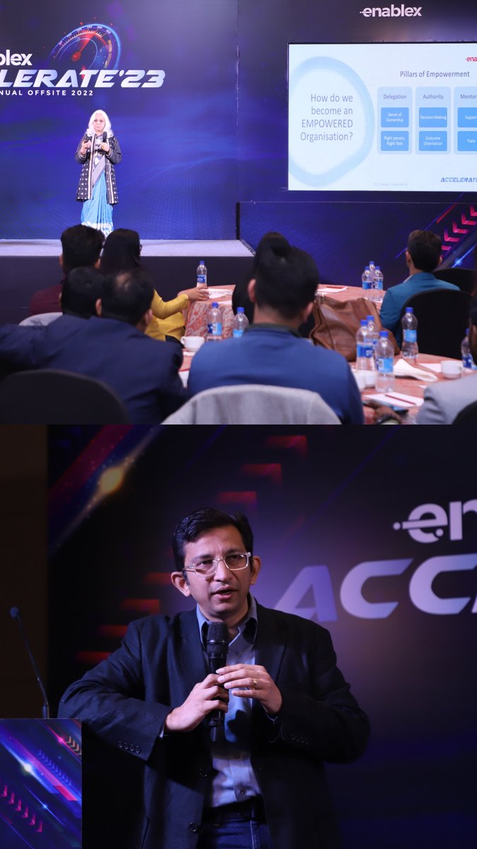 EnablexIo's tweet photo. Team EnableX finished the year on a strong note, concluding our offsite with loads of learning, and planning for 2023.
Thank you @NimithAgrawal for sharing @doctco_official's courageous journey with us!
#Accelerate2023 #EnableX #AnnualOffsite https://t.co/bT6N7OLCN3