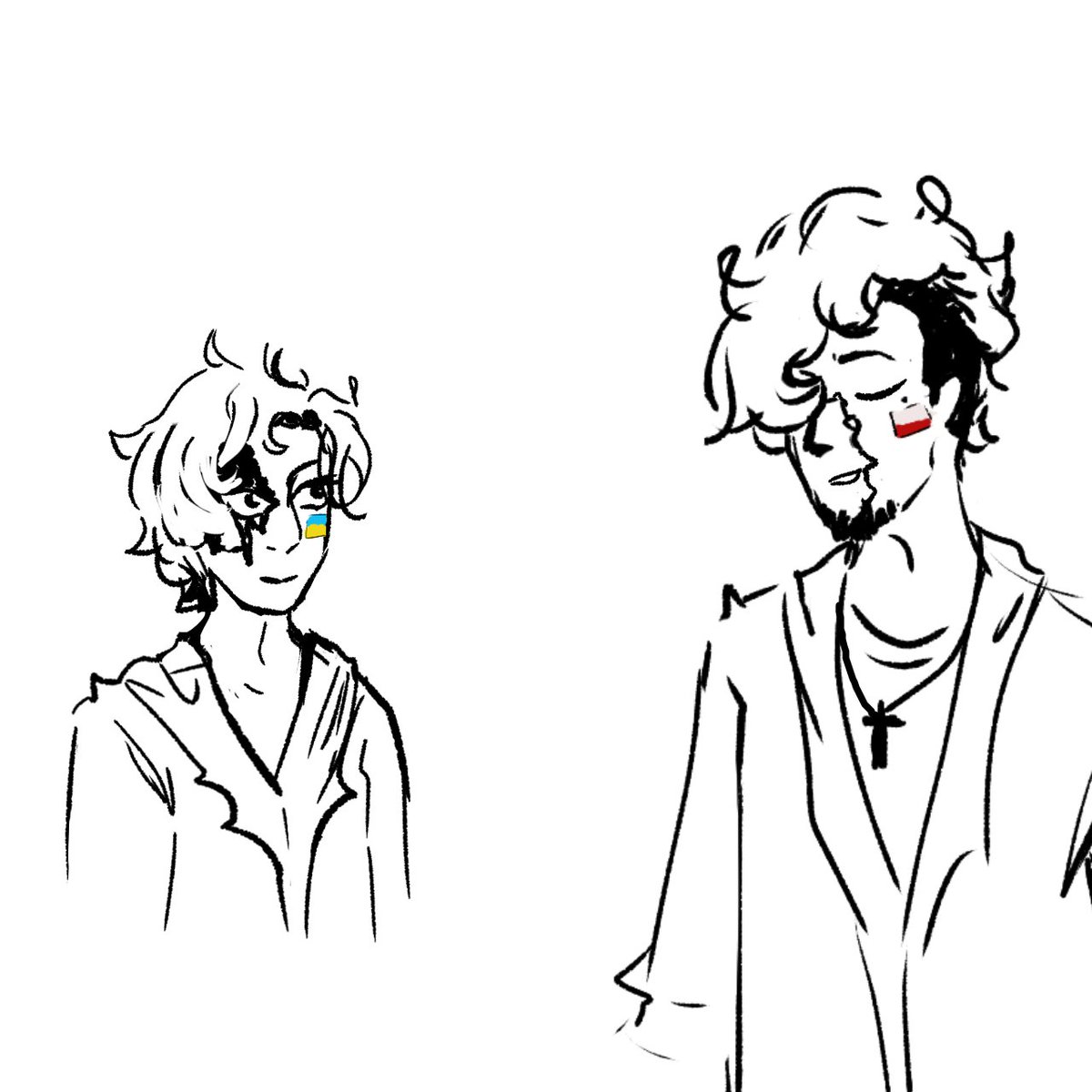 keteryioshi's tweet photo. Some drawings from the animation #countryhumans #theboys #animation #countryhumanspoland #countryhumansukraine #ukrainecountryhumans #polandcountryhumans #poland #ukraine #countryhumansmeme https://t.co/89EsplnZpB