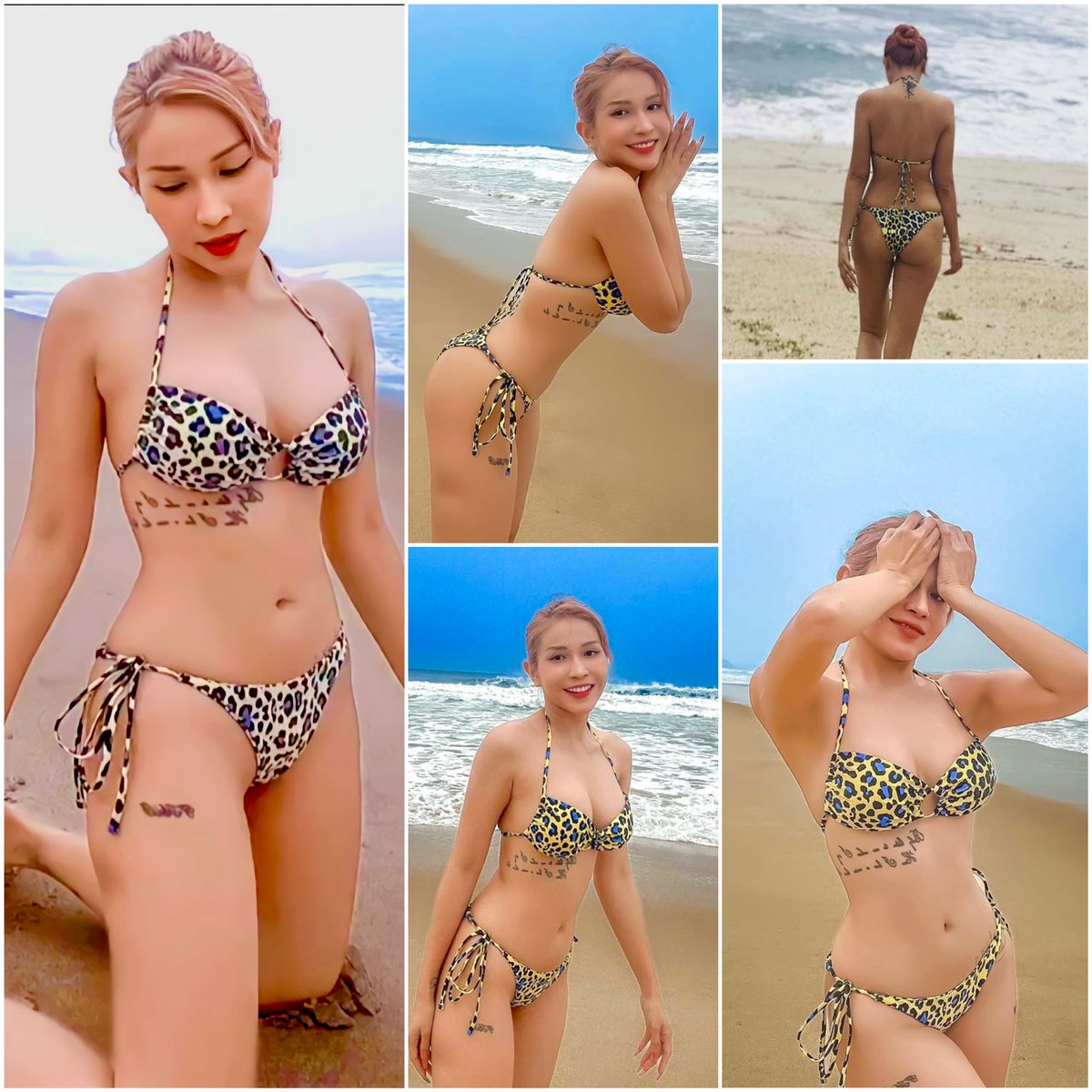 CumCockVN's tweet photo. Khả Như gây nứng tột độ cùng bikini da báo🥵 https://t.co/i1N12oaRhb