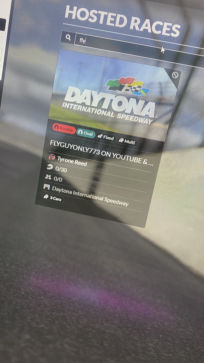 FlyGuyOnly773's tweet photo. Next GEN Daytona 30 laps if you wanna race come join up now! #flygang https://t.co/0TxrnwGz0c