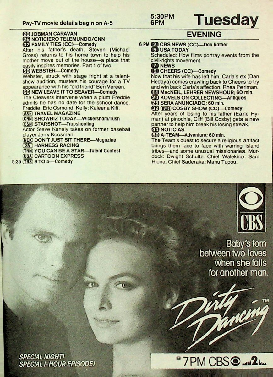 PonchRama's tweet photo. Dec 27 '88 - Long before playing Jan on "The Office," Melora Harden has been acting since she was a kid. She's appeared on "The Love Boat," "Different Strokes," the film "Iron Eagle," and even played Baby in the TV version of "Dirty Dancing" #TVGuide #OTD #1980sTV #1980s https://t.co/tD4geKml4r