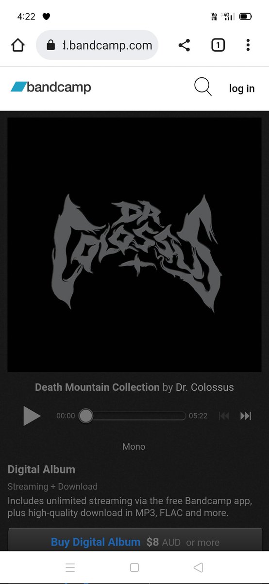 SUPPORT YOUR LOCAL BANDS!
Band: Dr. Colossus 
Origin: Melbourne, Victoria, Australia 🇦🇺
Album: Death Mountain Collection 
Released: 2016
<a href="/DrColossusBand/">Dr. Colossus</a>