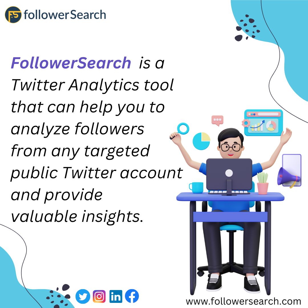 SearchFollower's tweet image. Analyse your or anyone twitter account with the help of  FollowerSearch tools.

visit :- followersearch.com

#TwitterAnalyticsTool #chargers