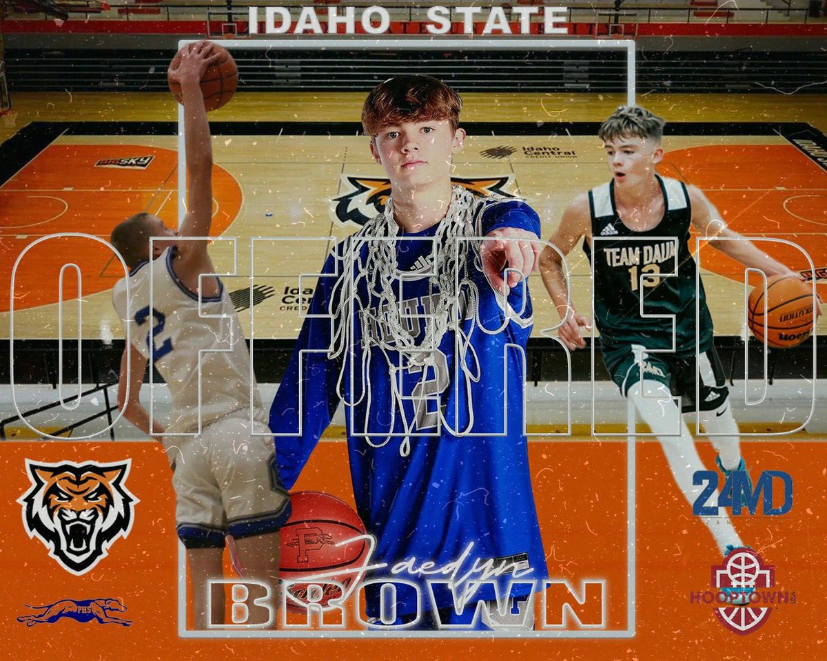 After a great call with <a href="/coachlooneyisu/">Ryan Looney</a>, I am proud to say I have received a D1 scholarship offer from Idaho State! Thank you to the coaching staff at <a href="/IdahoStateMBB/">Idaho State Men's Basketball</a> for believing in me! <a href="/valdezbrandon1/">Brandon Valdez</a> <a href="/HooptownElite/">Hooptown Elite AAU</a> <a href="/24MDTeamDaum/">24MD Team Daum</a> <a href="/PrepHoopsWA/">Prep Hoops Washington</a> <a href="/ReportBrooks/">Brooks Scouting Report</a>