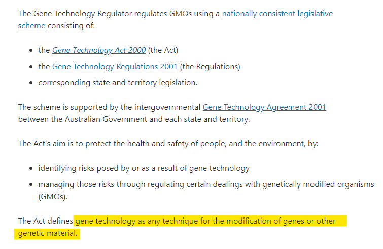 Of course, the TGA can tell you that they 'didn't know' that these agilent curves showed contamination. You know why? Because they didn't know how to handle genetically transferable material. The very definition that should have meant referral to the OGTR.