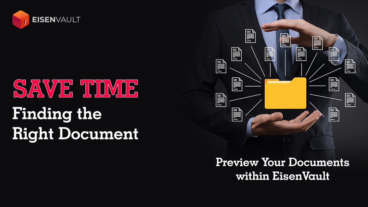 EisenVault's tweet photo. Keep track of your documents with ease! #EisenVault #documentmanagement #previewfeature #organization #timeefficiency https://t.co/4xK2ie3Di3