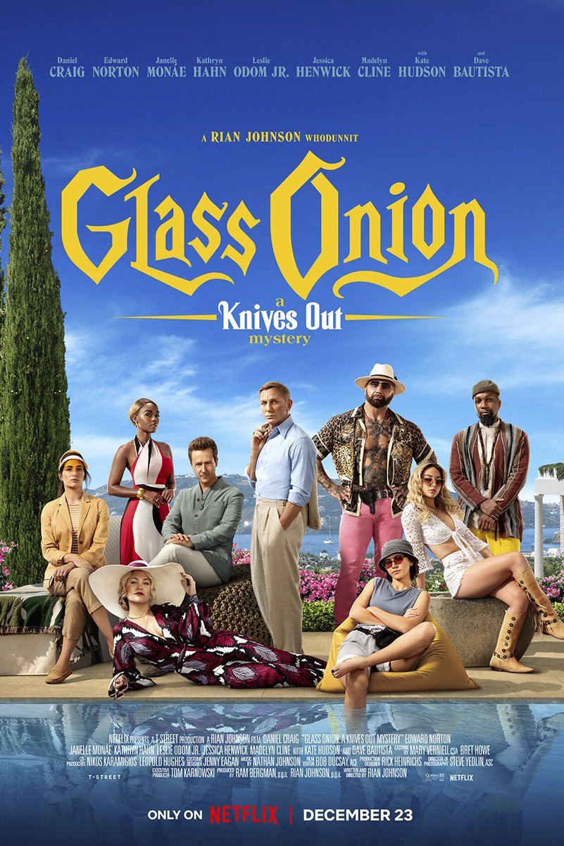 CenayangFilm's tweet photo. Retweet: Knives Out
Like: Glass Onion https://t.co/xkMbMkeeqE