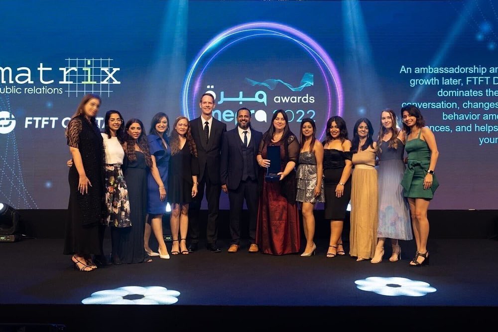 A few shots of our beautiful team at the 2022 Middle East Public Relations Association  awards ! Yes #TeamMatrix sure knows how to clean up well 😎

#2022MepraAwards #MatrixPR #dubai #awards #team #teamwork #hardwork
