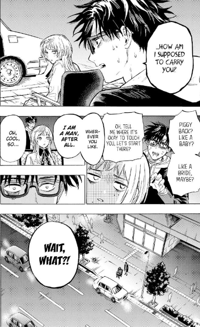 Akatsuki06061's tweet photo. This gotta be one of the biggest plot twist among shonen manga released in 2022 🗿 https://t.co/bTIGfyhs3i