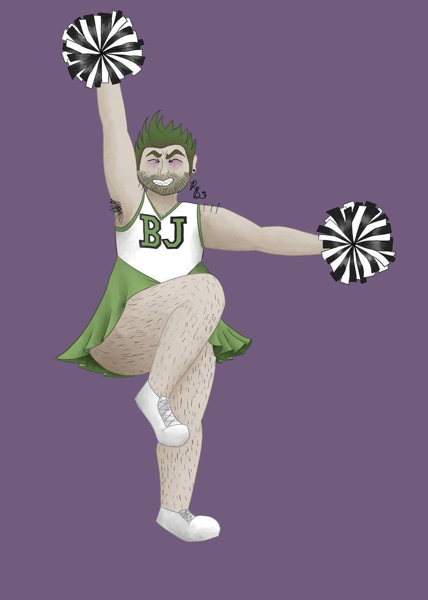 if u start a song with "ready? ok!" then I am going to draw u in a cheerleader dress :) #beetlejuice #beetlejuicethemusical